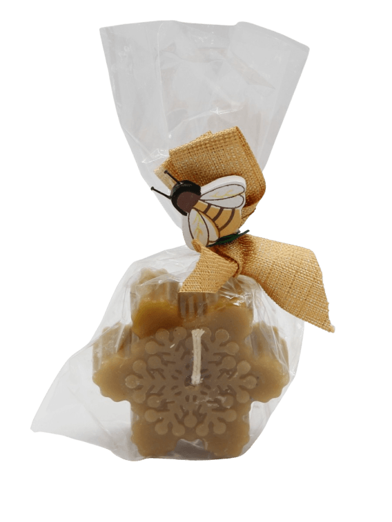 candela in cera d'api